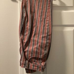 AEO striped mom jeans (NWOT)